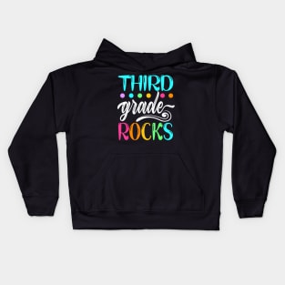 Third Grade Team 3rd Grade Teacher Kids Boys Kids Hoodie